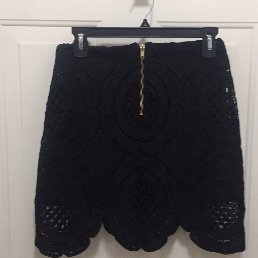 Stunning black skirt.